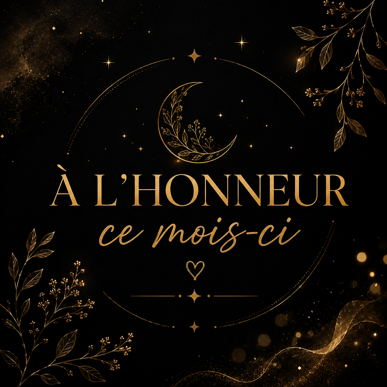 A l'honneur ce mois-ci