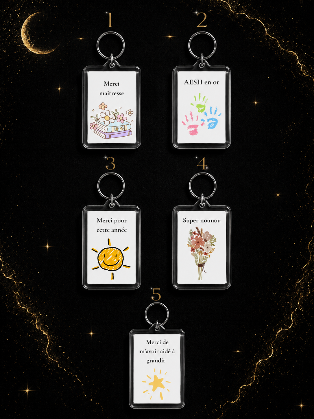 Porte-clé – Remerciements & petites attentions