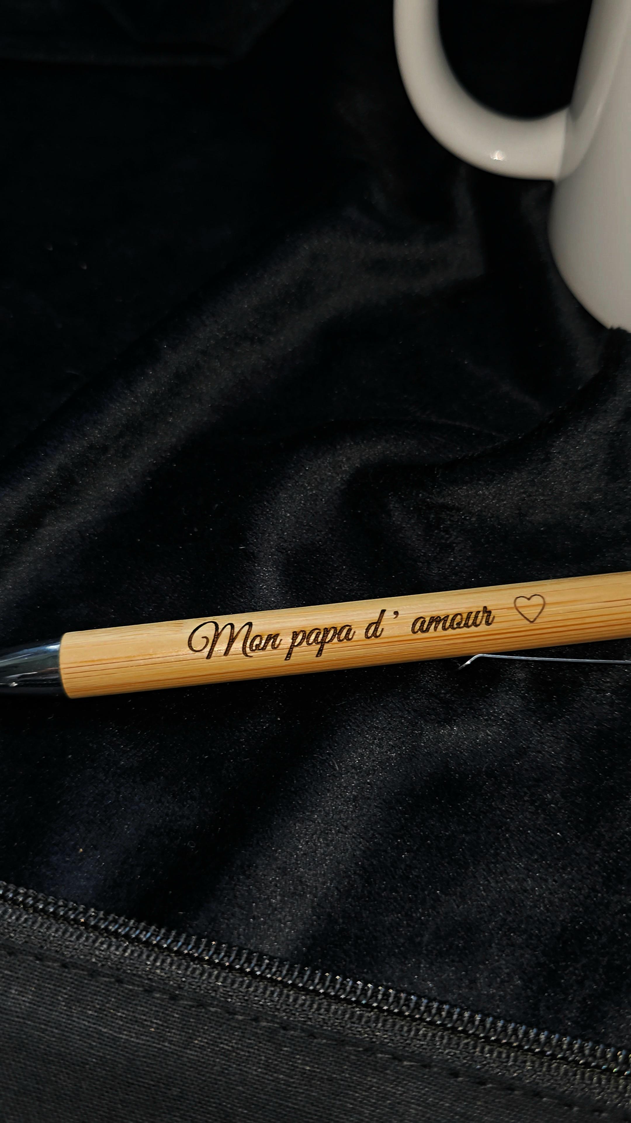 Stylo "Mon papa d'amour"