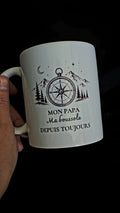 Mug "Mon Papa, Ma Boussole depuis toujours" –
